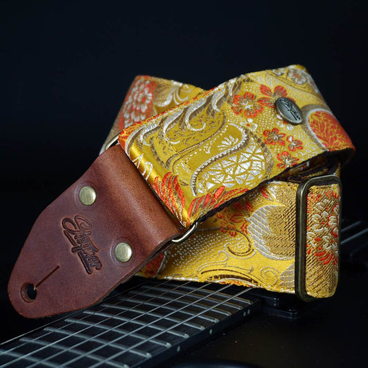 Bunte Vintage Gitarrengurte mit Muster (B-Ware)