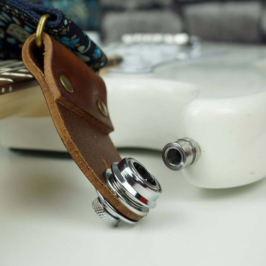 Steyner Gurtsicherung | Big Straplocks | 1 Paar (2 Stück) - SILBER