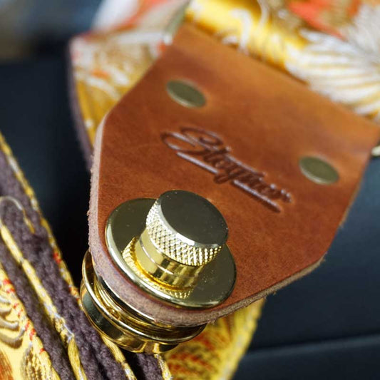 Steyner Gurtsicherung | Big Straplocks | 1 Paar (2 Stück) - GOLD