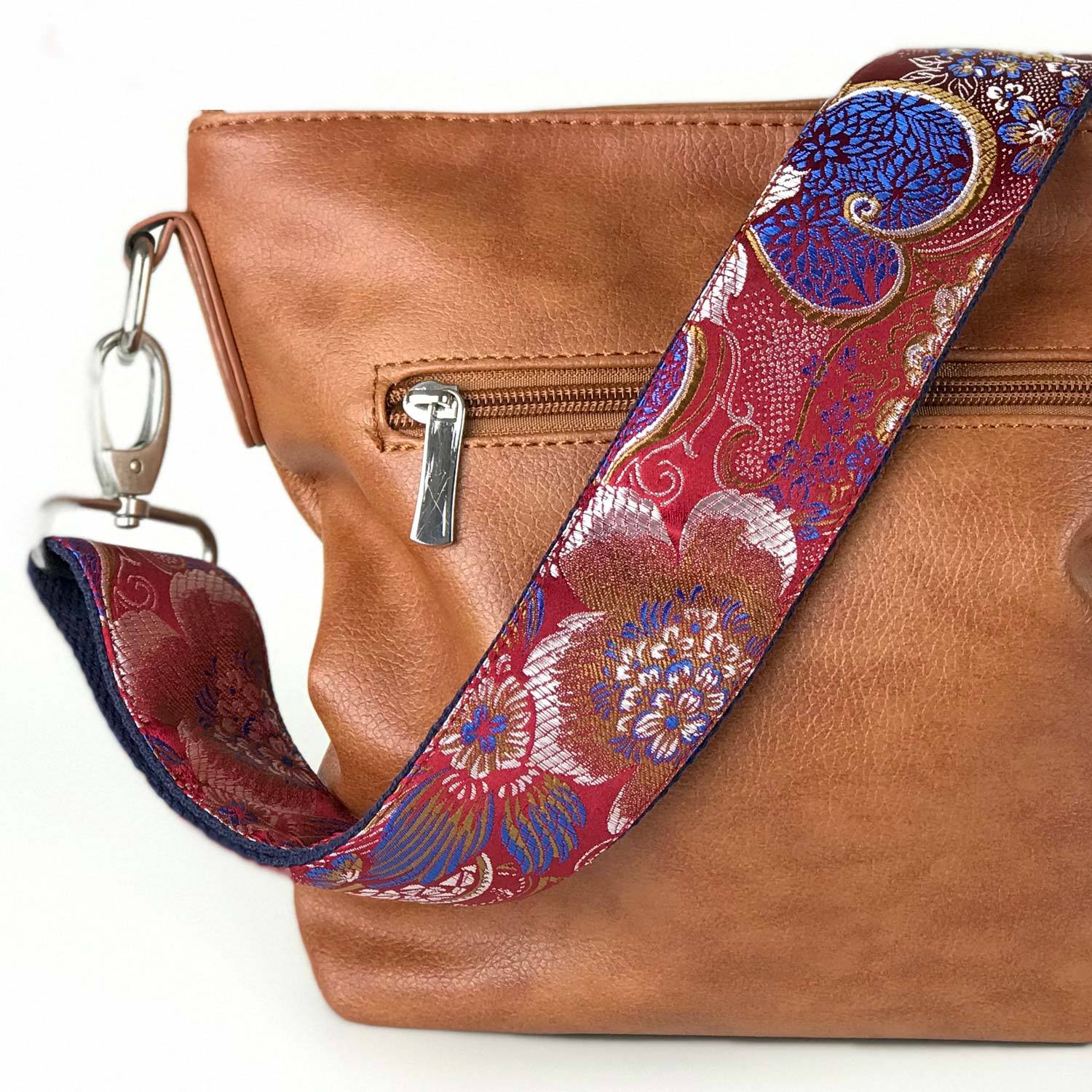 Crossbody Damen Handtasche Bunt Crossbody Bag Leder Handtasche