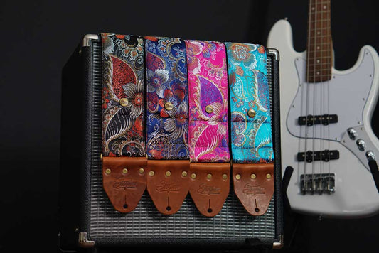 Bassgurte Deluxe und Classic mit Muster (B-Ware)