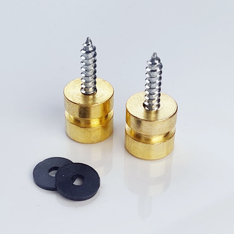 Steyner Gurtsicherung | Big Straplocks | 1 Paar (2 Stück) - GOLD