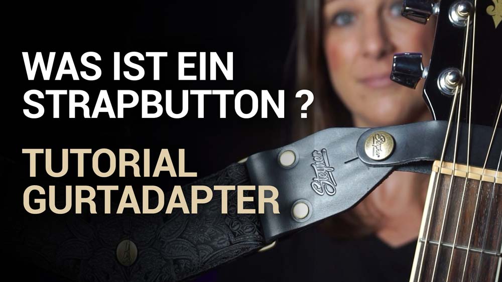 Charger la vidéo : Strapbutton Gurtverbinder Adapter für Gitarrengurt