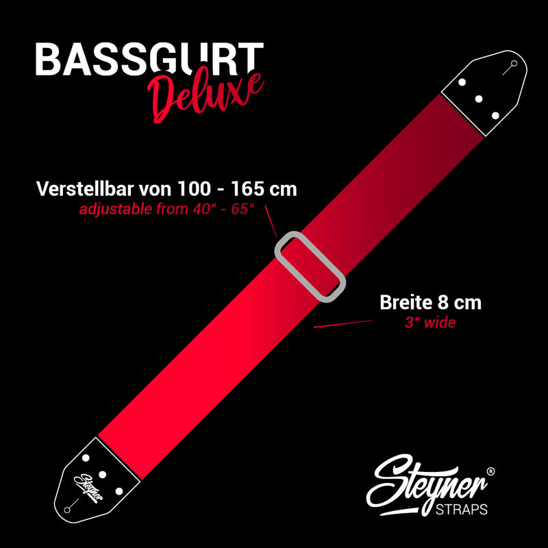 8 cm breiter Bassgurt Aufbau