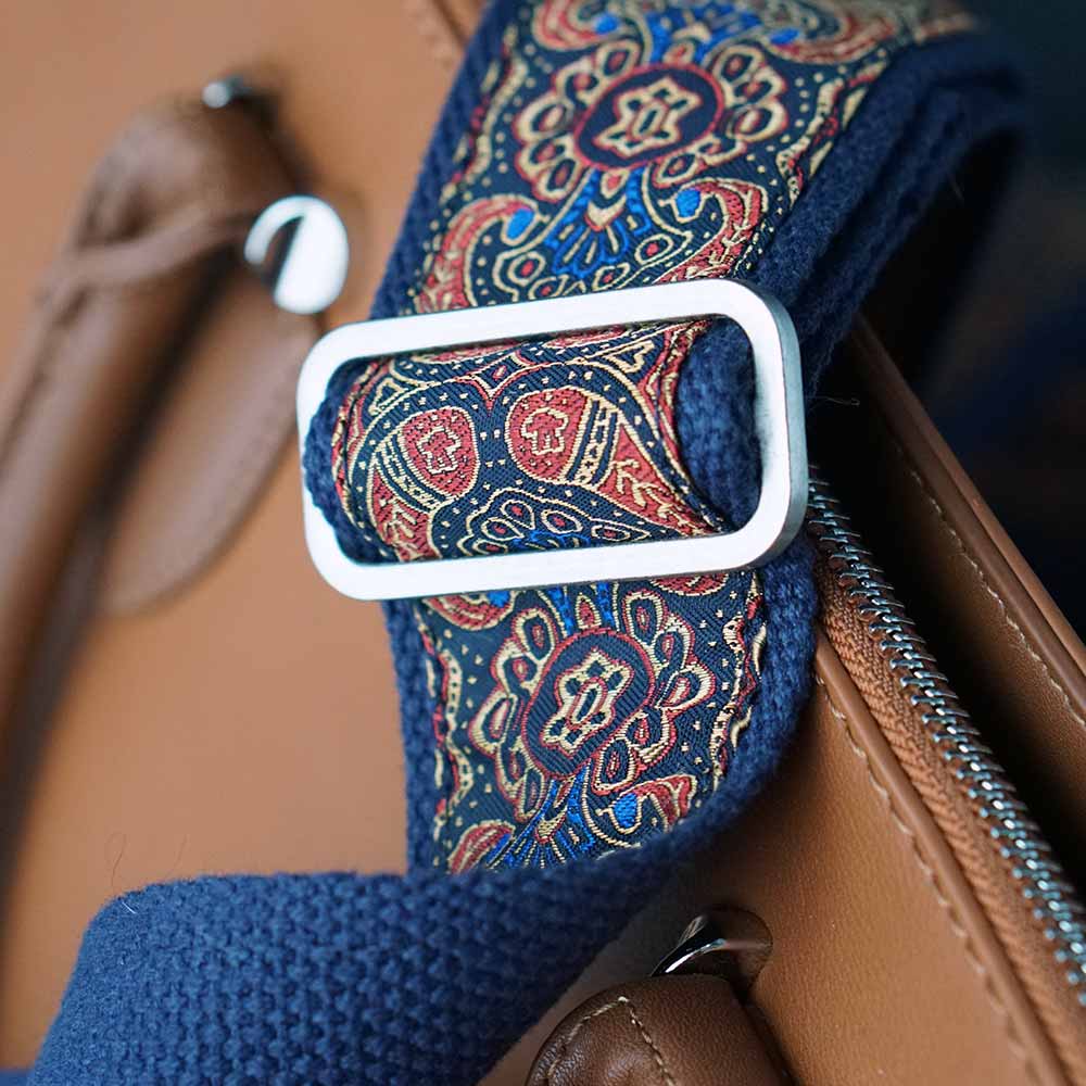 Bag Taschenriemen Blau Schulterriemen Taschengurt Mit Karabiner