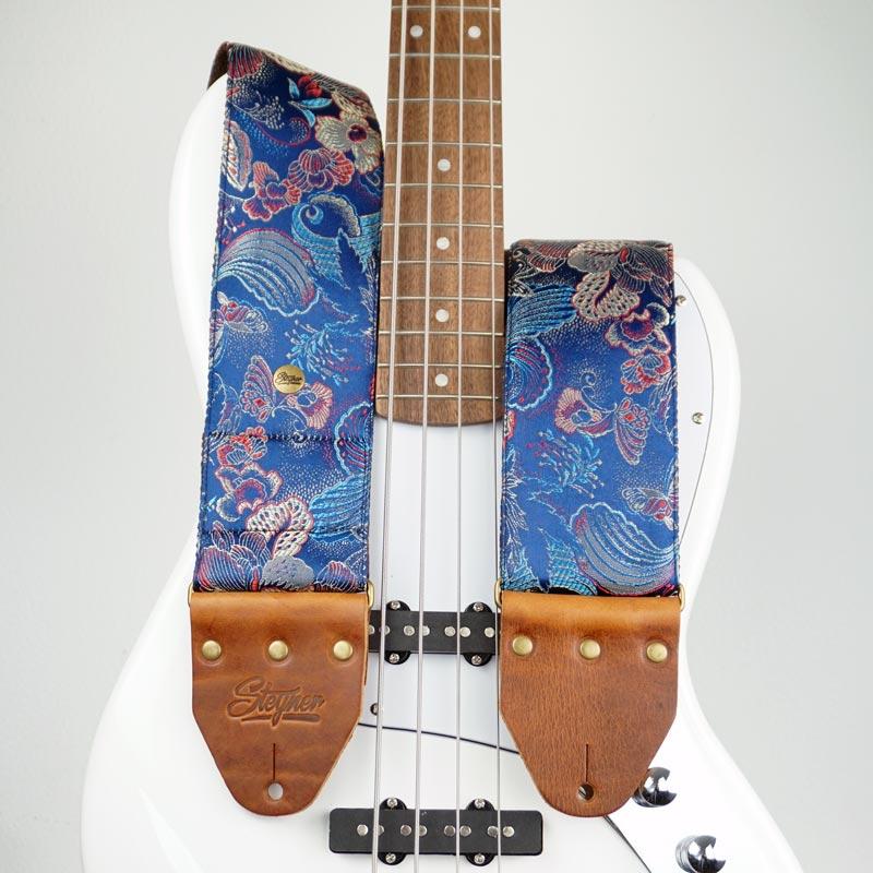 Vintage Bass Strap Blue -  Eastern Ocean Deluxe