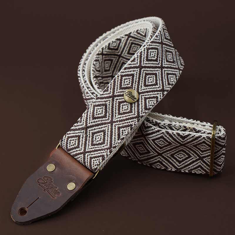 Guitar Strap - Ethno Brown Deluxe