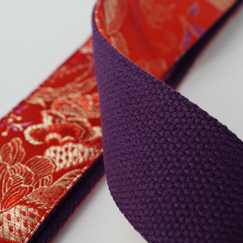 Sangle de guitare vintage rouge - Eastern Heat