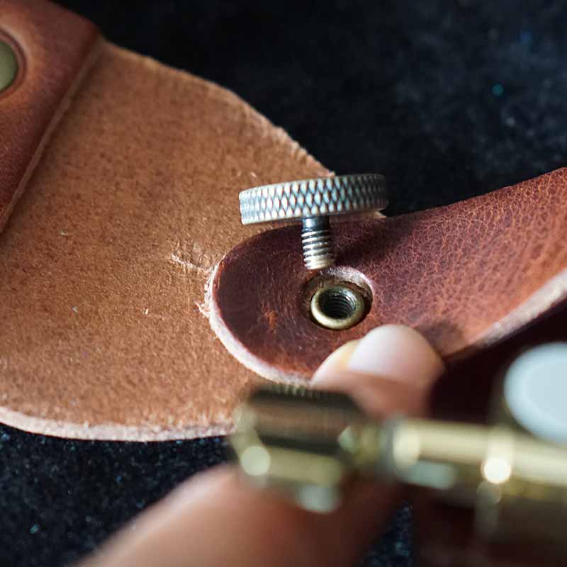 Strap connector for acoustic guitar | Strap button (for 1 strap pin)