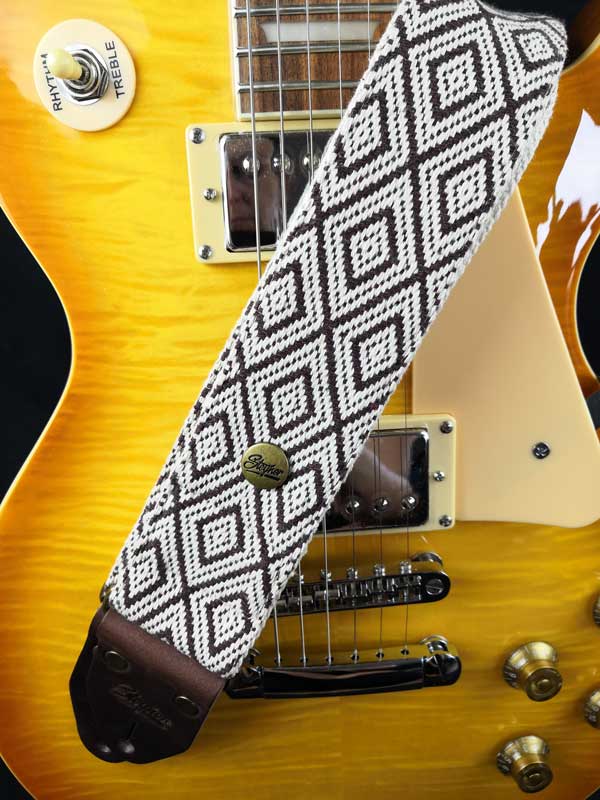 Guitar Strap - Ethno Brown Deluxe