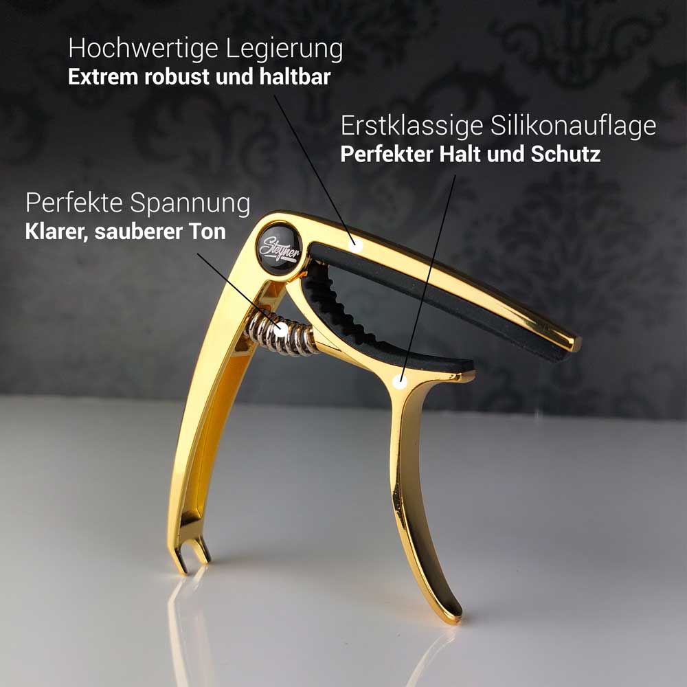 Premium capo for guitar | Capo | Capodasta - Steyner