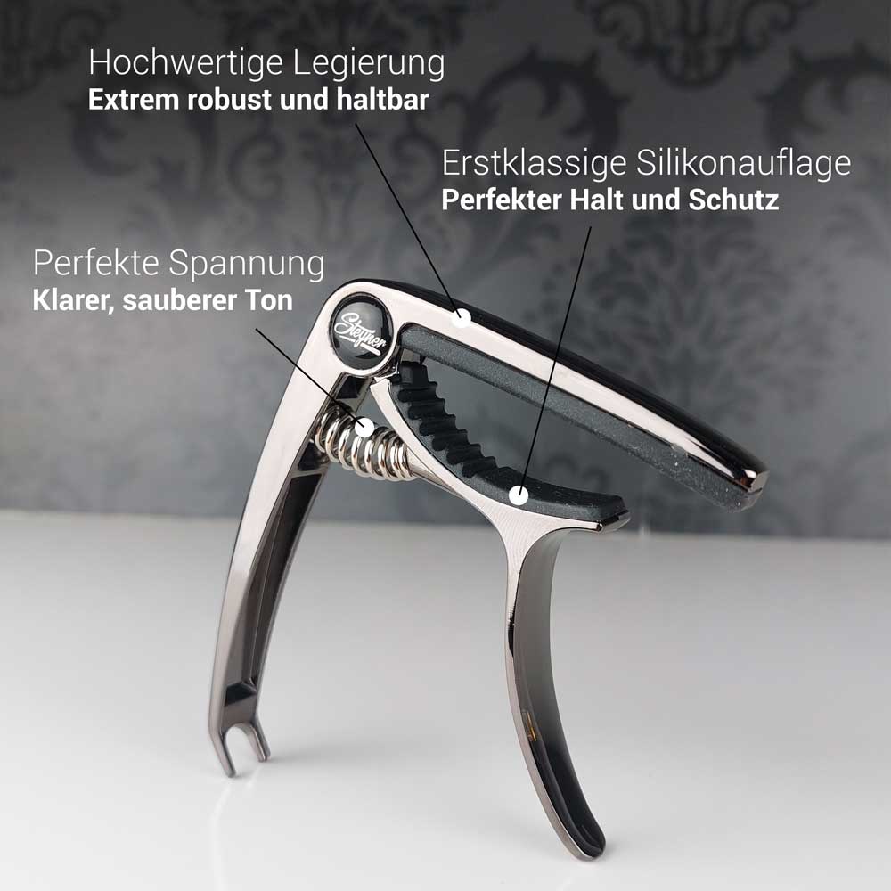 Premium capo for guitar | Capo | Capodasta - Steyner