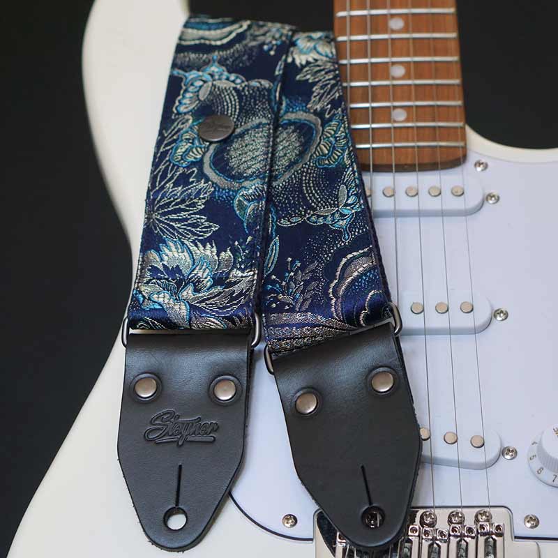 Guitar Strap Purple - Eastern Blueberry