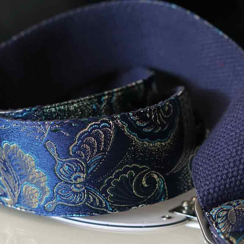 Guitar Strap Purple - Eastern Blueberry