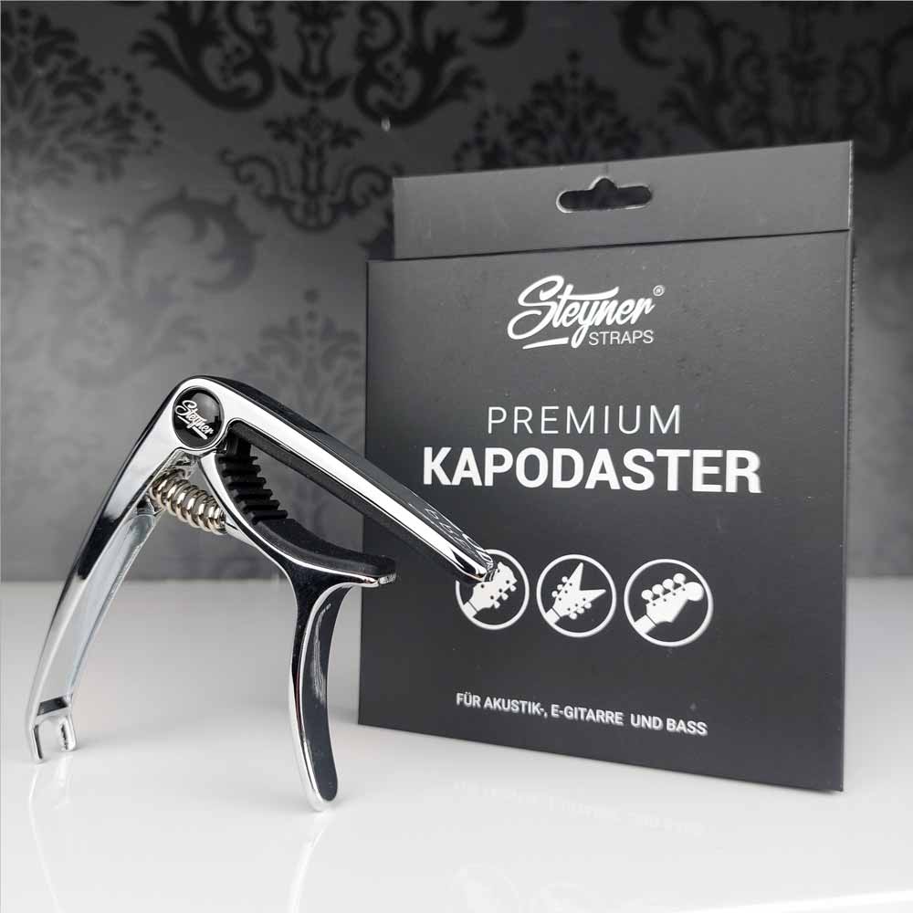 Premium Kapodaster für Gitarre | Capo | Capodasta - Steyner