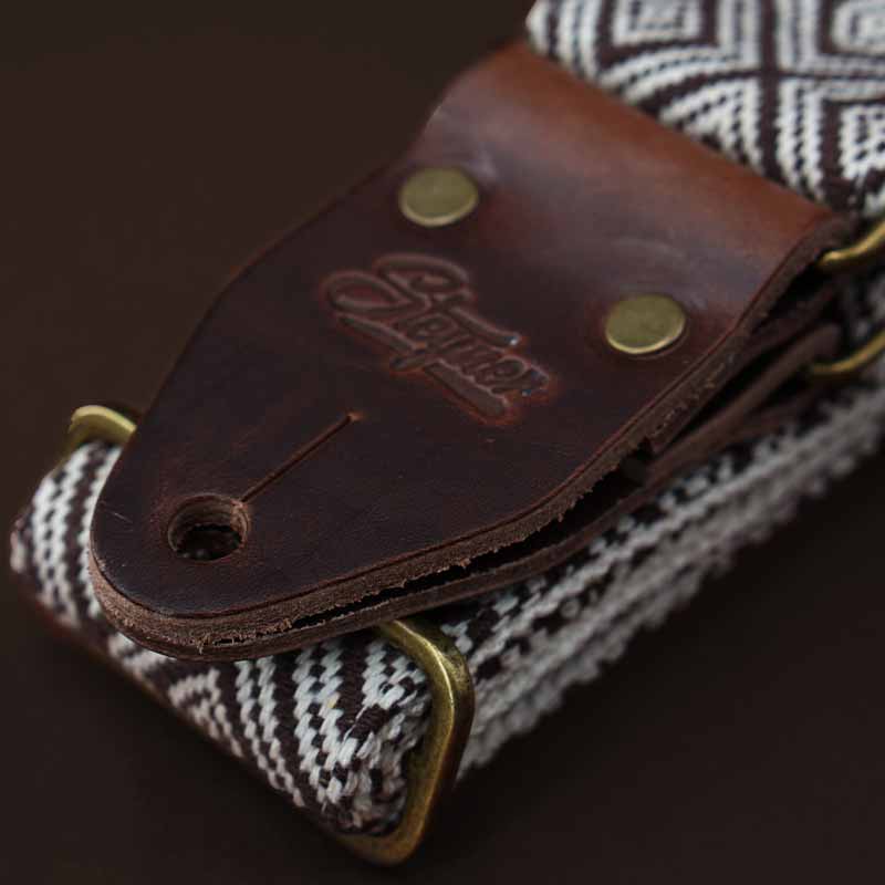 Guitar Strap - Ethno Brown Deluxe